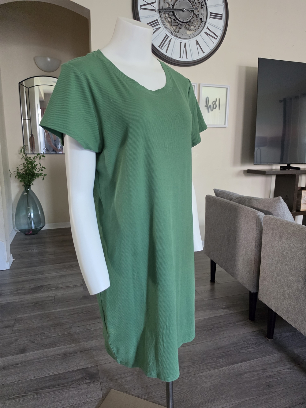 PINK Victoria's Secret Forest Green Knit Top